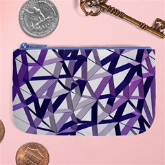 3d Lovely Geo Lines X Large Coin Purse by Uniqued