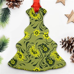 Floral Pattern Paisley Style Paisley Print   Ornament (christmas Tree)  by Eskimos