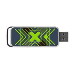 Abstract Geometric Design    Portable Usb Flash (two Sides) by Eskimos