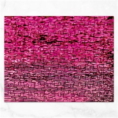 Pink  Waves Flow Series 1 Rectangular Jigsaw Puzzl by DimitriosArt