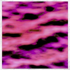 Pink  Waves Flow Series 2 Canvas 16  X 16  by DimitriosArt