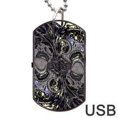 The Pollinator Dog Tag Usb Flash (two Sides) by MRNStudios