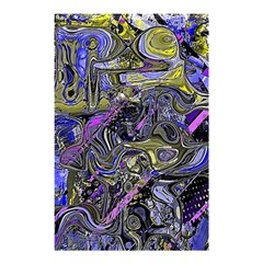 Deconstructed Green Shower Curtain 48  X 72  (small)  by MRNStudios