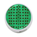 Butterflies In Fresh Green Environment 4-Port USB Hub (Two Sides) Back