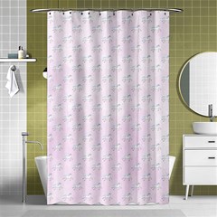 Unicorns Pattern Shower Curtain 48  X 72  (small)  by Littlebird