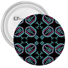 Abstract Pattern Geometric Backgrounds   3  Buttons by Eskimos