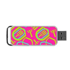 Abstract Pattern Geometric Backgrounds   Portable Usb Flash (one Side) by Eskimos