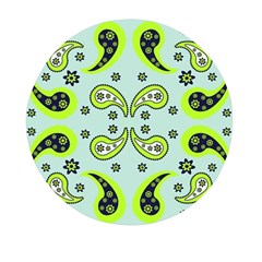 Floral Pattern Paisley Style  Mini Round Pill Box (pack Of 3) by Eskimos