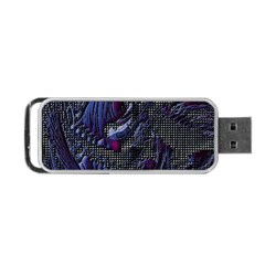 Braille Flow Portable Usb Flash (one Side) by MRNStudios