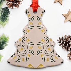 Abstract Pattern Geometric Backgrounds   Ornament (christmas Tree)  by Eskimos