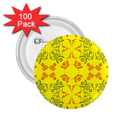 Abstract Pattern Geometric Backgrounds   2 25  Buttons (100 Pack)  by Eskimos