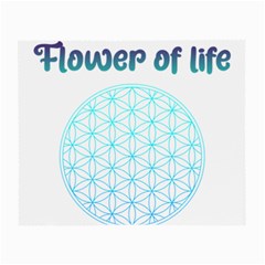 Flower Of Life  Small Glasses Cloth by tony4urban