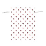 Weird Fantasy Bird Drawing Motif Pattern Lightweight Drawstring Pouch (M) Back