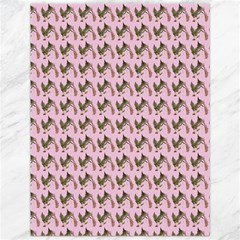 Fern Pattern 2 Pink Canvas 12  X 16  by violetheavensky