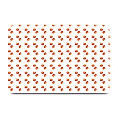 Kawaii Pumpkin Patt White Plate Mats by violetheavensky