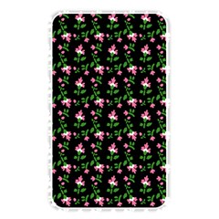 Pink Carnation Black Memory Card Reader (rectangular) by violetheavensky