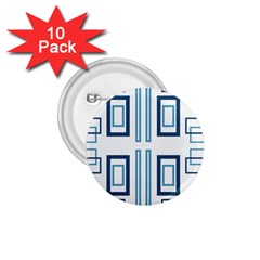 Abstract Pattern Geometric Backgrounds   1 75  Buttons (10 Pack) by Eskimos