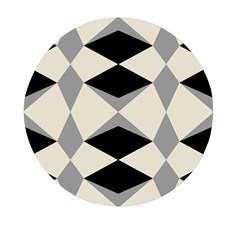 Abstract Pattern Geometric Backgrounds   Mini Round Pill Box (pack Of 5) by Eskimos