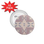 Abstract pattern geometric backgrounds   1.75  Buttons (10 pack) Front