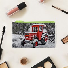Tractor Parked, Olympus Mount National Park, Greece Cosmetic Bag (xs) by dflcprintsclothing