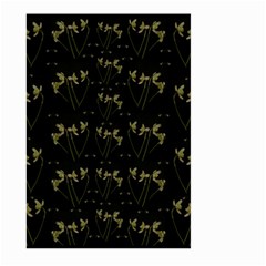 Exotic Snow Drop Flowers In A Loveable Style Large Garden Flag (two Sides) by pepitasart