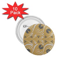 Folk Flowers Print Floral Pattern Ethnic Art 1 75  Buttons (10 Pack) by Eskimos