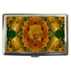 Tropical Spring Rose Flowers In A Good Mood Decorative Cigarette Money Case by pepitasart