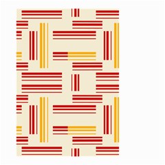 Abstract Pattern Geometric Backgrounds   Small Garden Flag (two Sides) by Eskimos