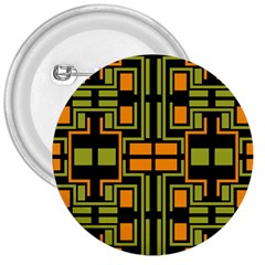Abstract Geometric Design    3  Buttons by Eskimos