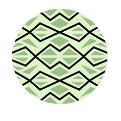 Abstract Pattern Geometric Backgrounds Mini Round Pill Box (pack Of 3) by Eskimos