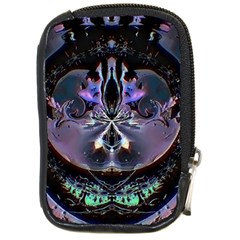The High Priestess Card Compact Camera Leather Case by MRNStudios