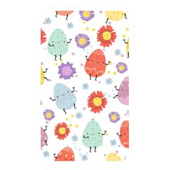 Easter Seamless Pattern With Cute Eggs Flowers Memory Card Reader (rectangular) by Jancukart