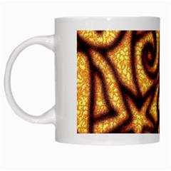 Background-pattern White Mug by Jancukart