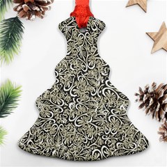 Intricate Ornate Pattern Christmas Tree Ornament (two Sides) by dflcprintsclothing