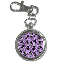 Purple Cats Key Chain Watches by NerdySparkleGoth