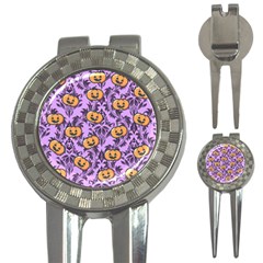 Purple Jack 3-in-1 Golf Divots by NerdySparkleGoth