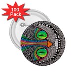Alice In Wonderland Cat 2.25  Buttons (100 pack)  Front