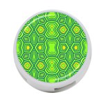 Abstract pattern geometric backgrounds  4-Port USB Hub (Two Sides) Back
