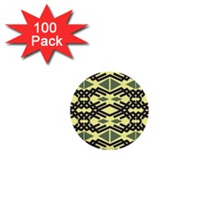 Abstract Pattern Geometric Backgrounds 1  Mini Buttons (100 Pack)  by Eskimos
