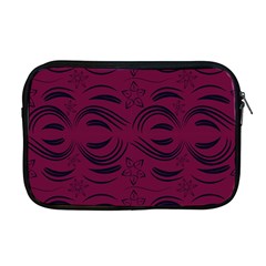 Folk Flowers Print Floral Pattern Ethnic Art Apple Macbook Pro 17  Zipper Case by Eskimos
