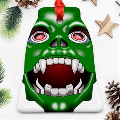 Monster-mask-alien-horror-devil Bell Ornament (two Sides) by Jancukart