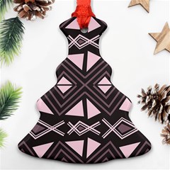 Abstract Pattern Geometric Backgrounds Ornament (christmas Tree)  by Eskimos