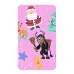 Pink Krampus Christmas Memory Card Reader (rectangular) by NerdySparkleGoth