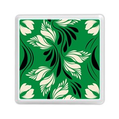 Folk Flowers Print Floral Pattern Ethnic Art Memory Card Reader (square) by Eskimos
