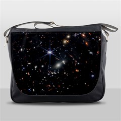 James Webb Space Telescope Deep Field Messenger Bag by PodArtist