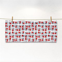 Spanish Love Phrase Motif Pattern Hand Towel by dflcprintsclothing
