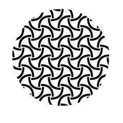 Background-black White Mini Round Pill Box (pack Of 3) by nateshop