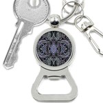 Abstract kaleido Bottle Opener Key Chain Front