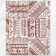 Tribal Pattern Vintage Texture Canvas 11  X 14  by Sapixe