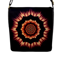Digital Art Art Artwork Abstract Flap Closure Messenger Bag (l) by Jancukart